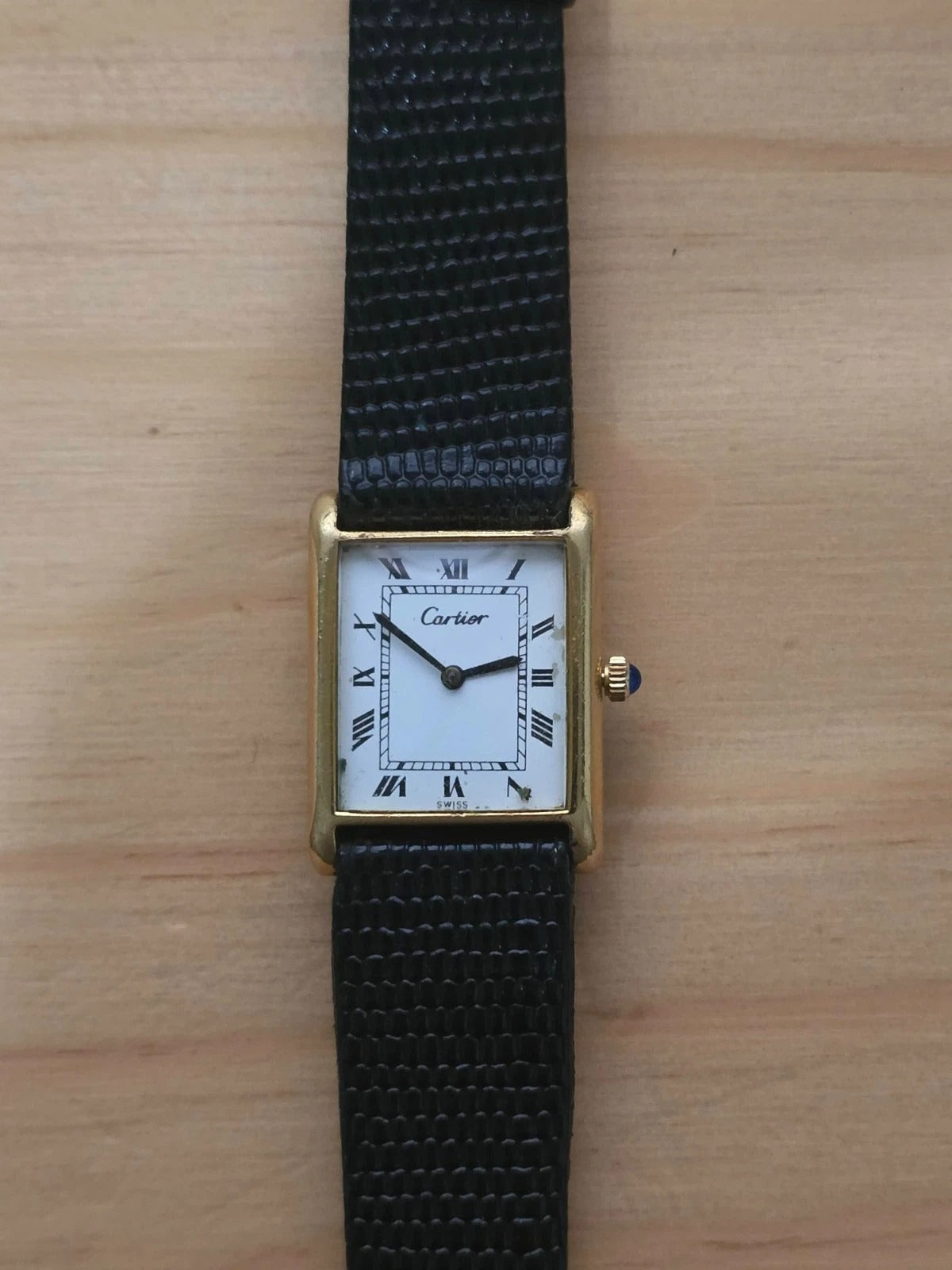 Vintage Cartier Tank Pre-must 1970s 21x28mm - Not-running - 551.2106