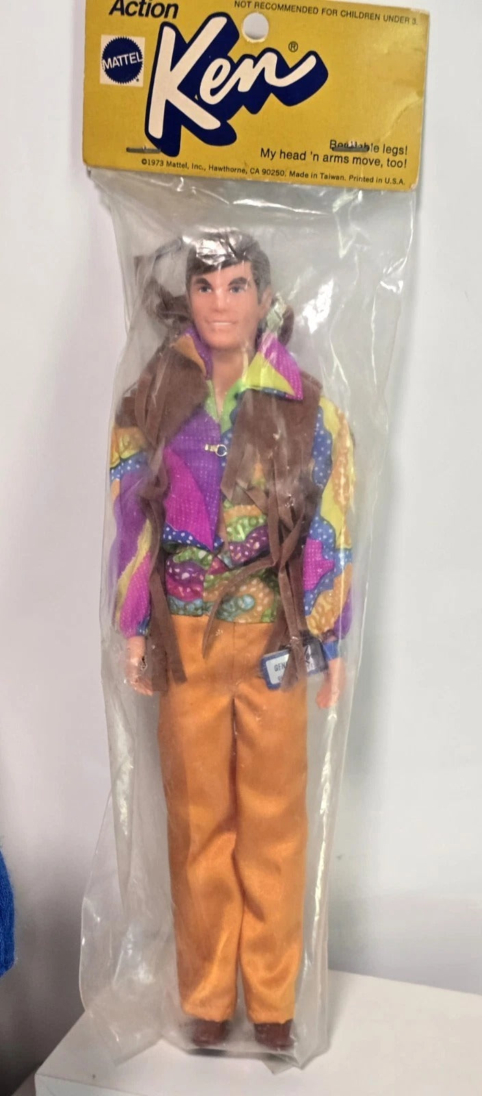 Vtg 1970s Mattel Ken & Brad Dolls LOT w/Original Clothes Accessories & Cases