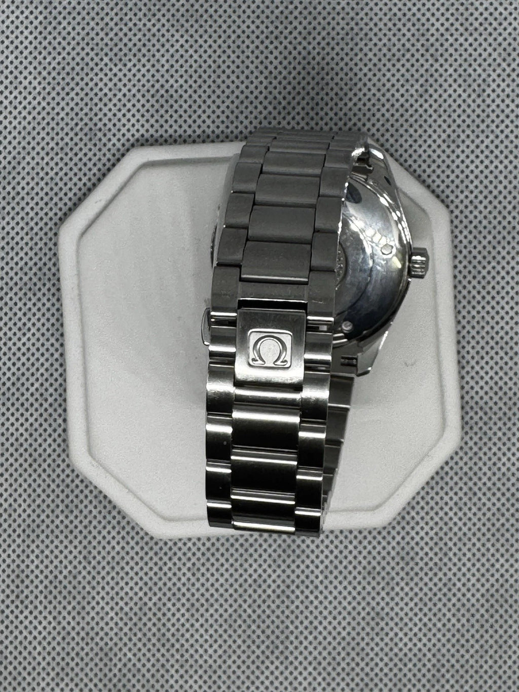 Omega Seamaster Aqua Terra Blck Dial Quartz 40mm Watch Excellent Condition R191