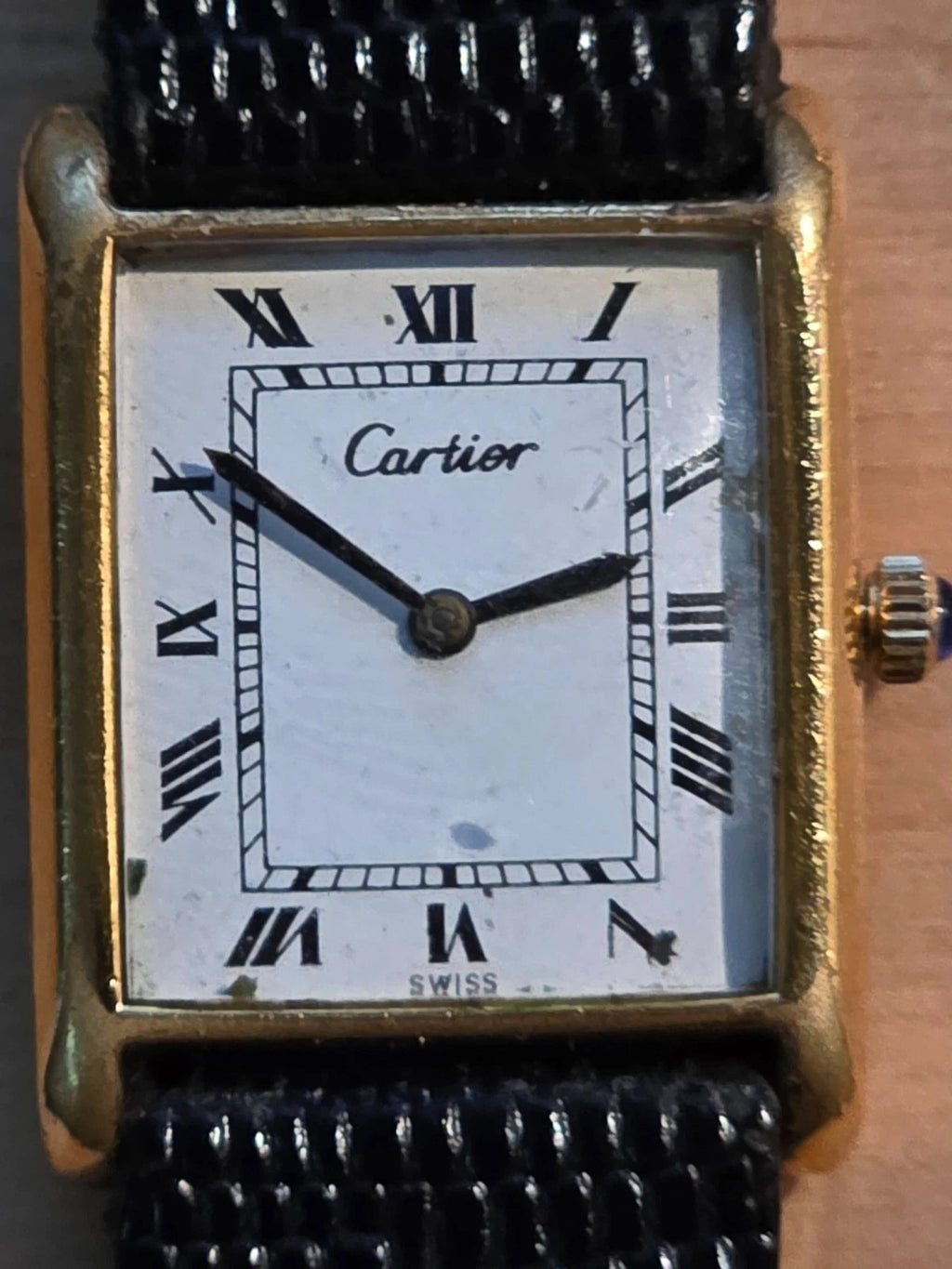Vintage Cartier Tank Pre-must 1970s 21x28mm - Not-running - 551.2106
