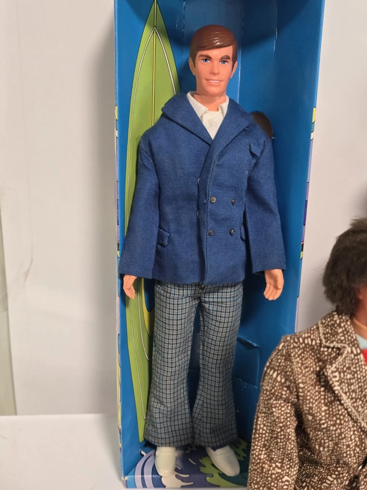 Vtg 1970s Mattel Ken & Brad Dolls LOT w/Original Clothes Accessories & Cases