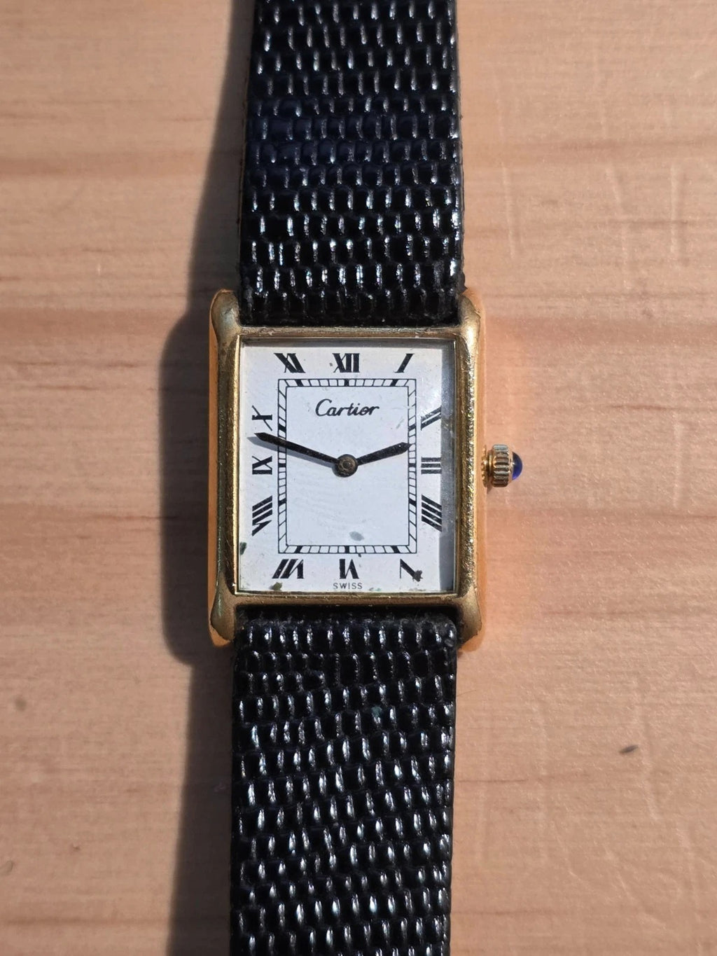 Vintage Cartier Tank Pre-must 1970s 21x28mm - Not-running - 551.2106