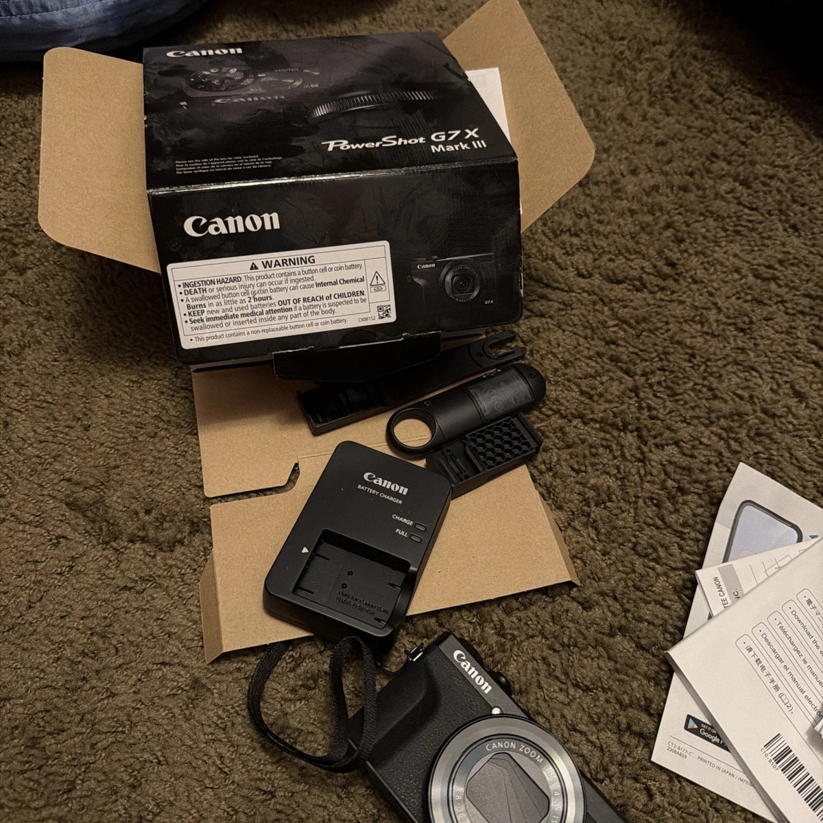 Canon PowerShot G7 X Mark III - 20.1MP Digital Camera - New in Box