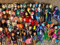 Huge Monster High Doll Lot 72 Dolls G1 Accessories Shoes Stands Gooliope HTF