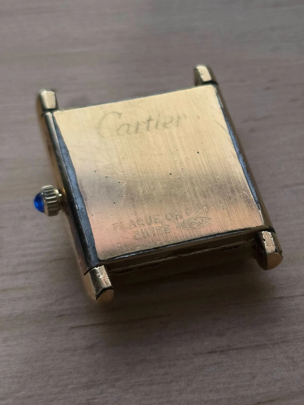 Vintage Cartier Tank Pre-must 1970s 21x28mm - Not-running - 551.2106