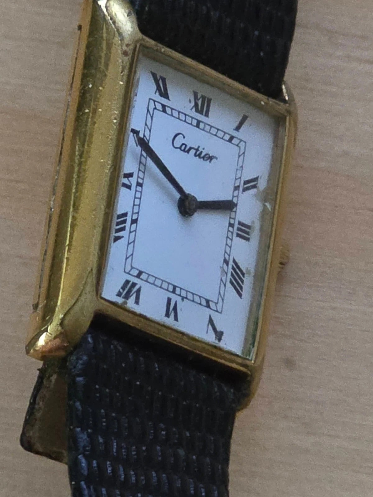 Vintage Cartier Tank Pre-must 1970s 21x28mm - Not-running - 551.2106