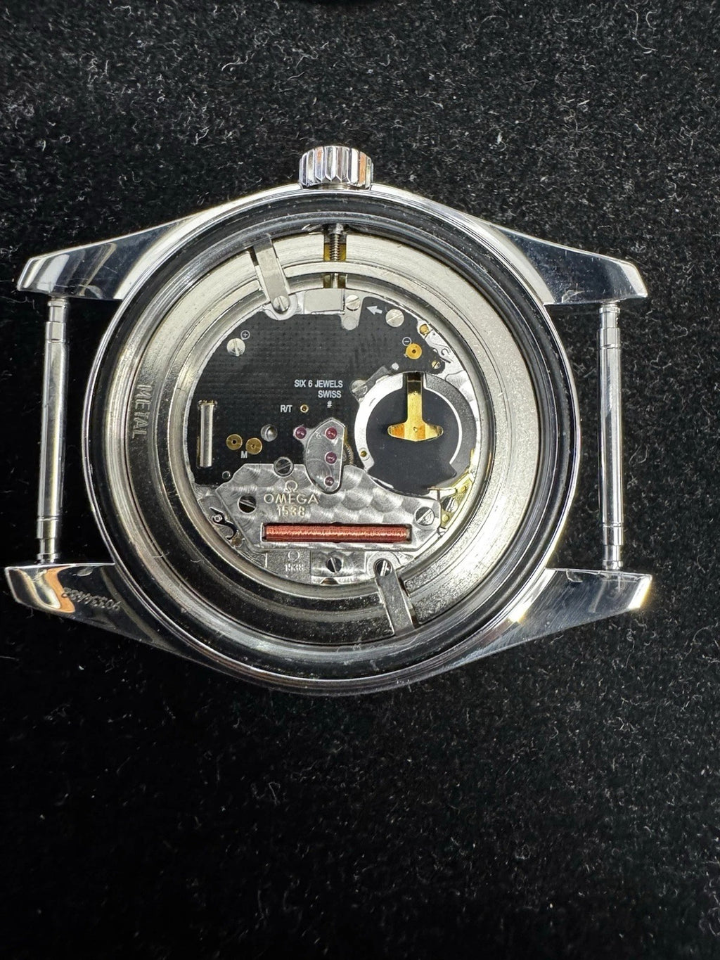 Omega Seamaster Aqua Terra Blck Dial Quartz 40mm Watch Excellent Condition R191