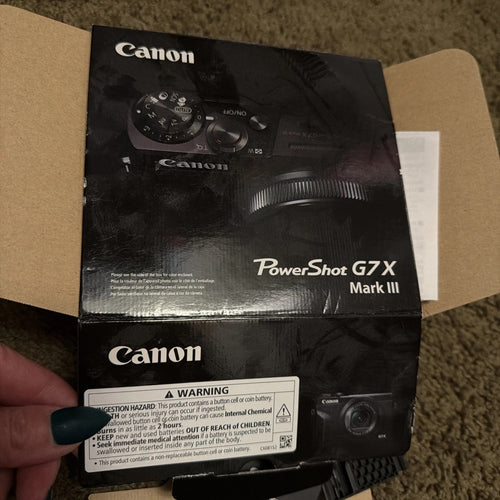 Canon PowerShot G7 X Mark III - 20.1MP Digital Camera - New in Box