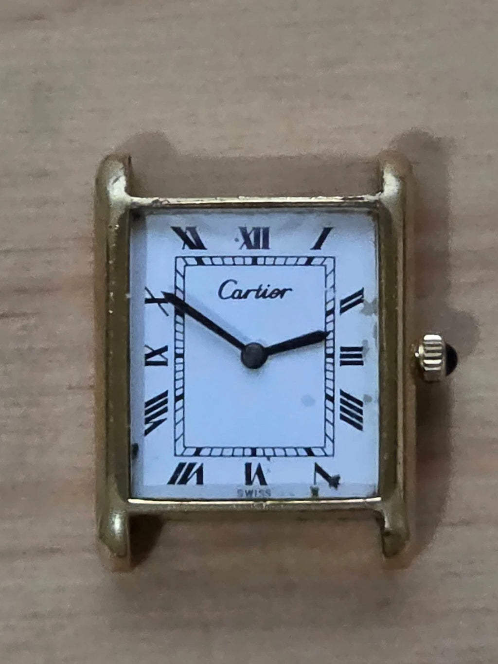 Vintage Cartier Tank Pre-must 1970s 21x28mm - Not-running - 551.2106