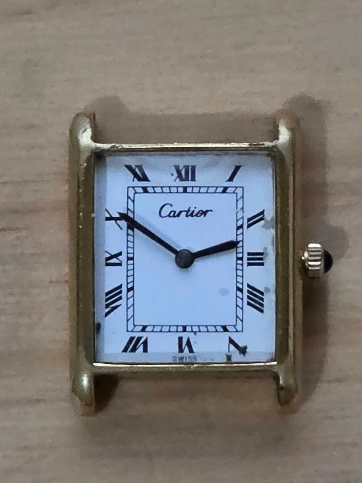 Vintage Cartier Tank Pre-must 1970s 21x28mm - Not-running - 551.2106