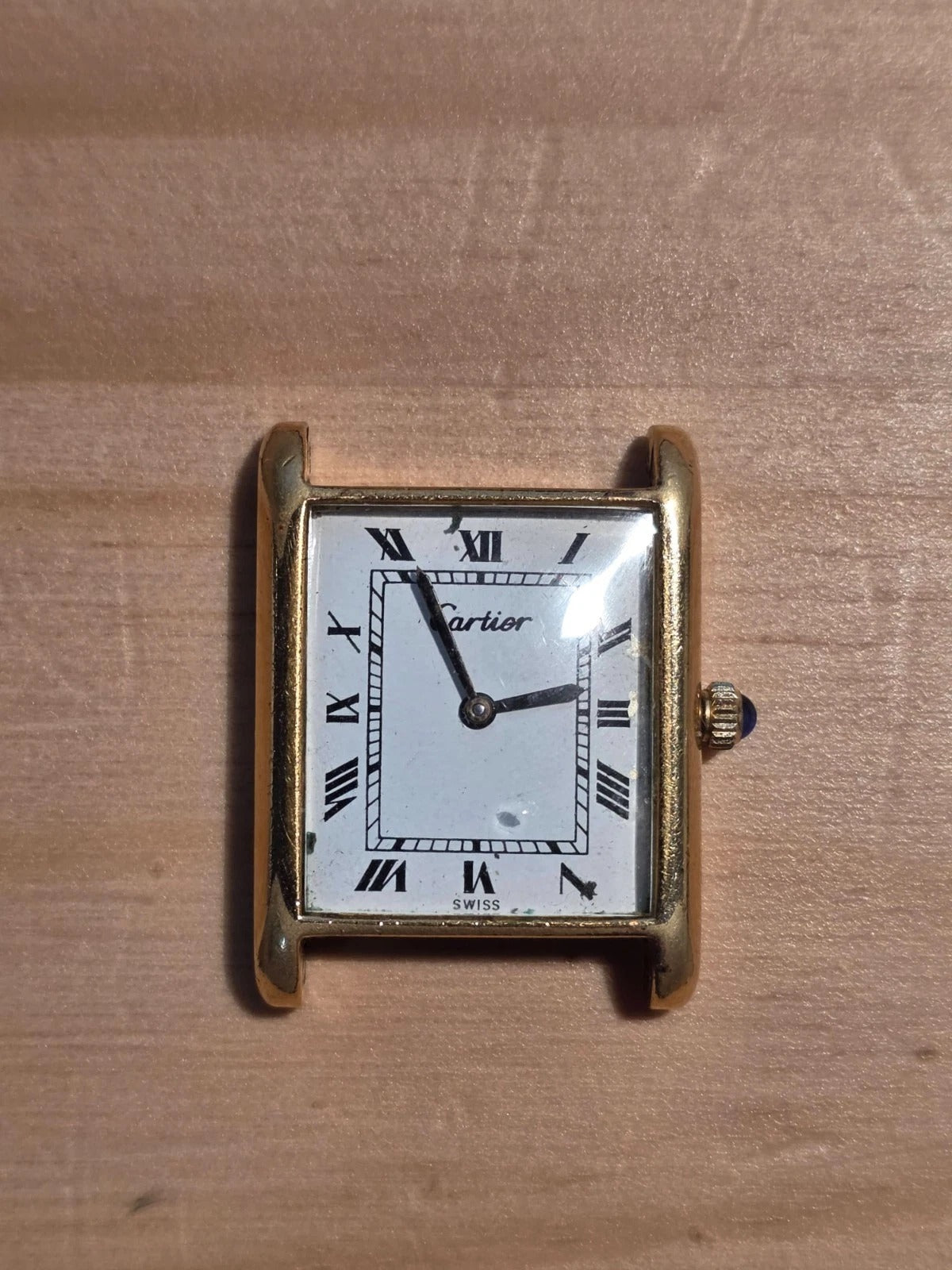 Vintage Cartier Tank Pre-must 1970s 21x28mm - Not-running - 551.2106